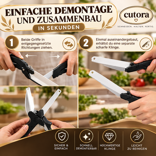 2-in-1 Multifunktionale Küchenschere